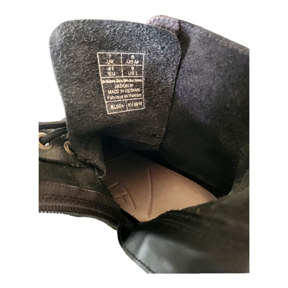 Dr Marten Jadon Black Leather Boot Men 9 Women 8 - Picture 4 of 4